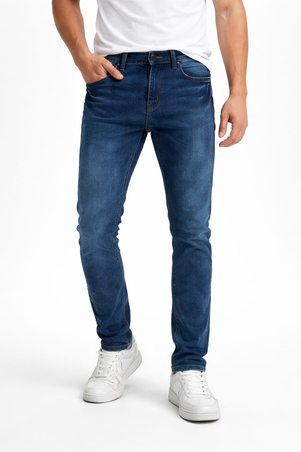 Pantalón De Mezclilla entubado