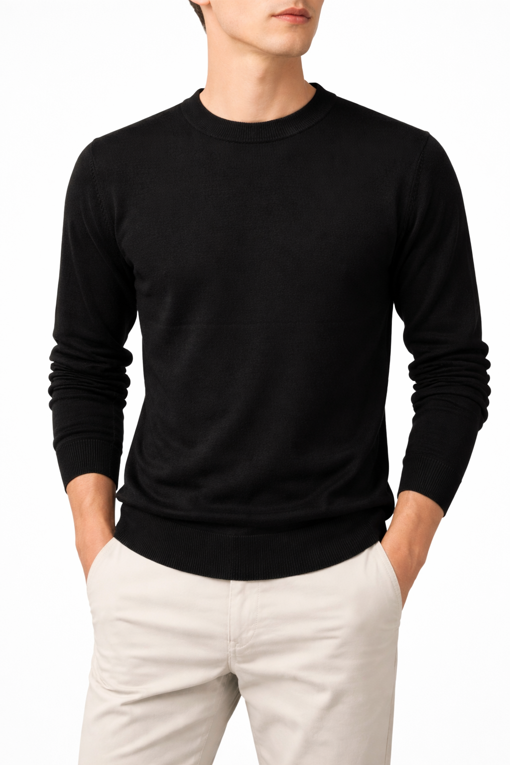 Suéter Cuello Redondo