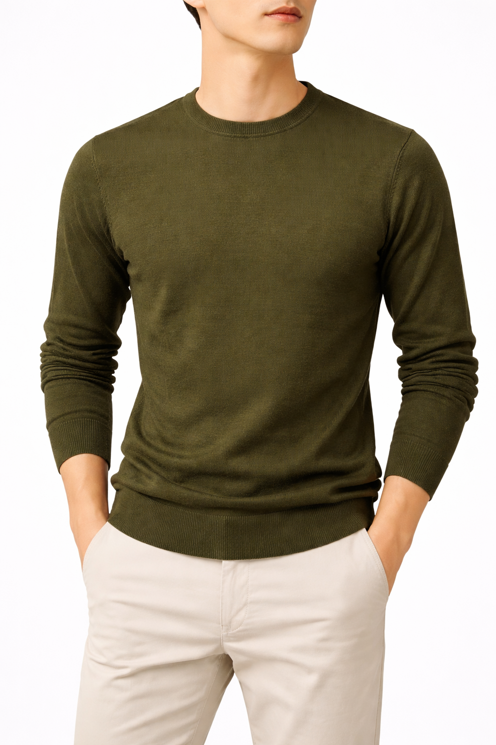 Suéter Cuello Redondo