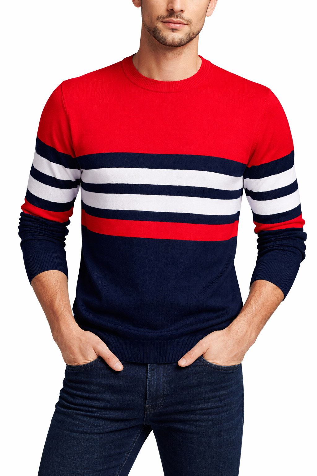 Suéter Cuello Redondo