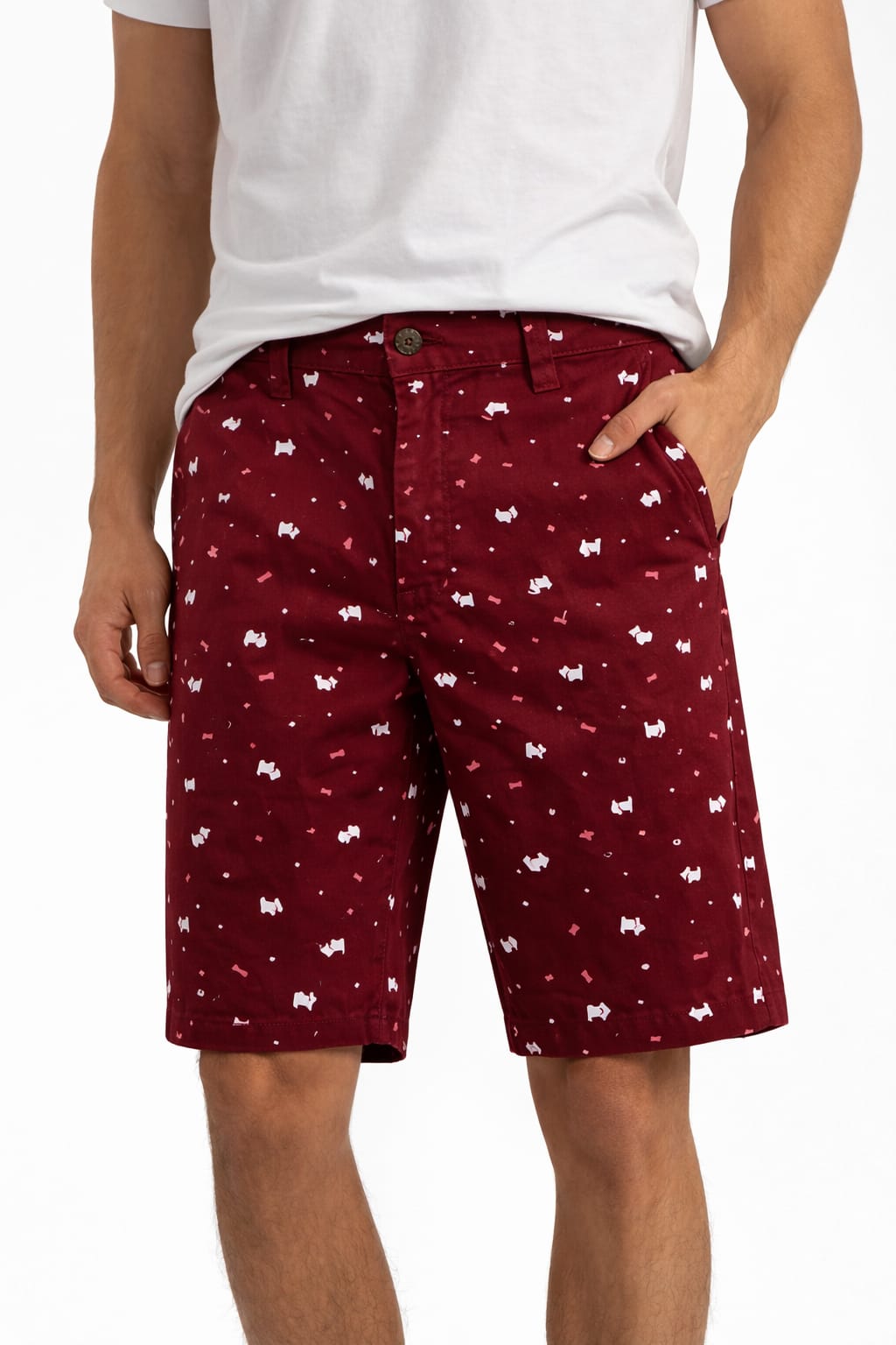 Bermuda Con Estampado