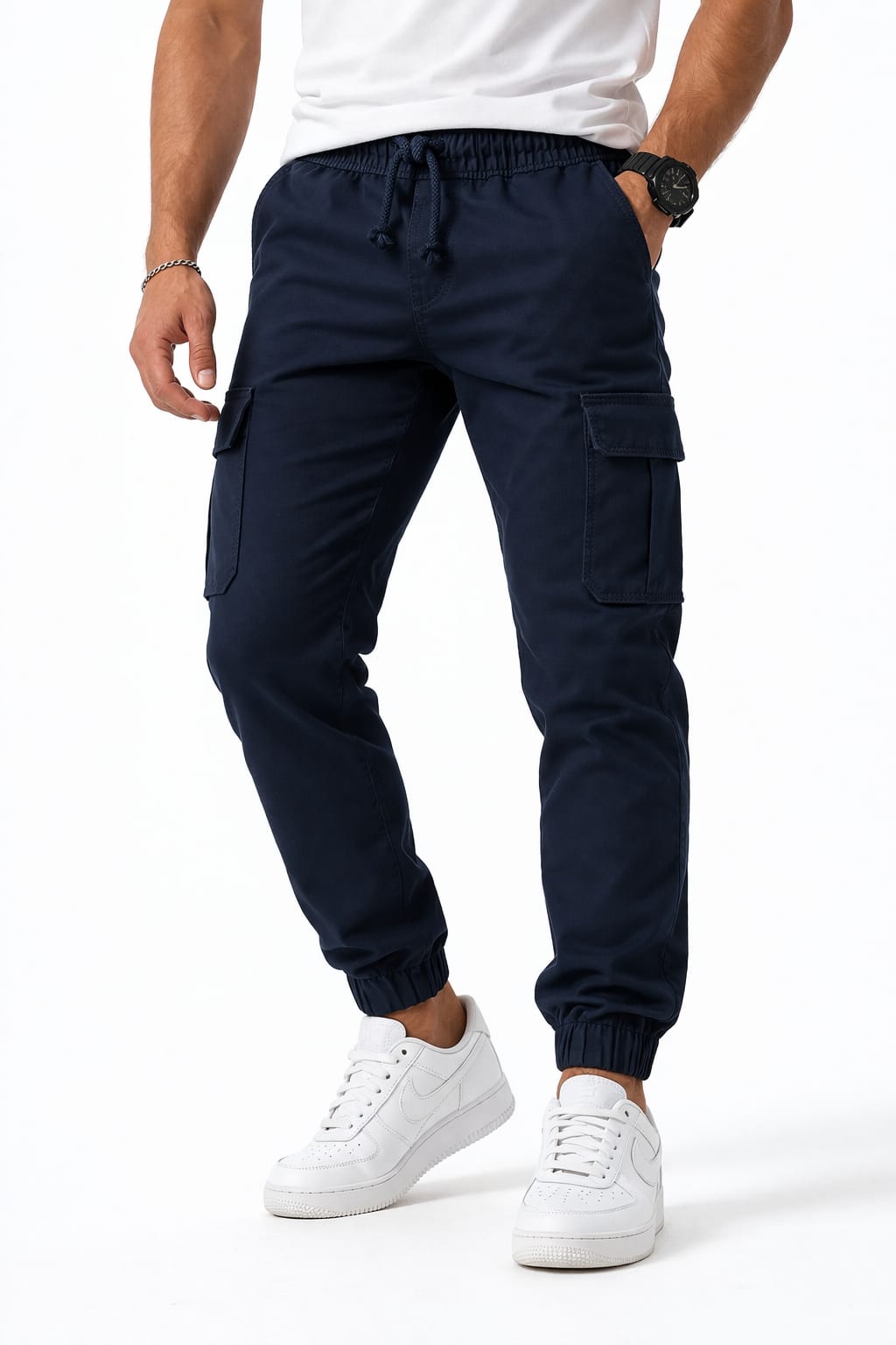 Pantalón de Tipo Jogger Cargo