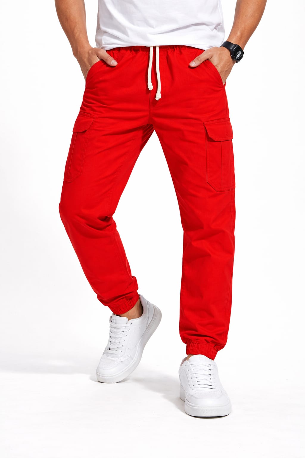 Pantalón de Tipo Jogger Cargo