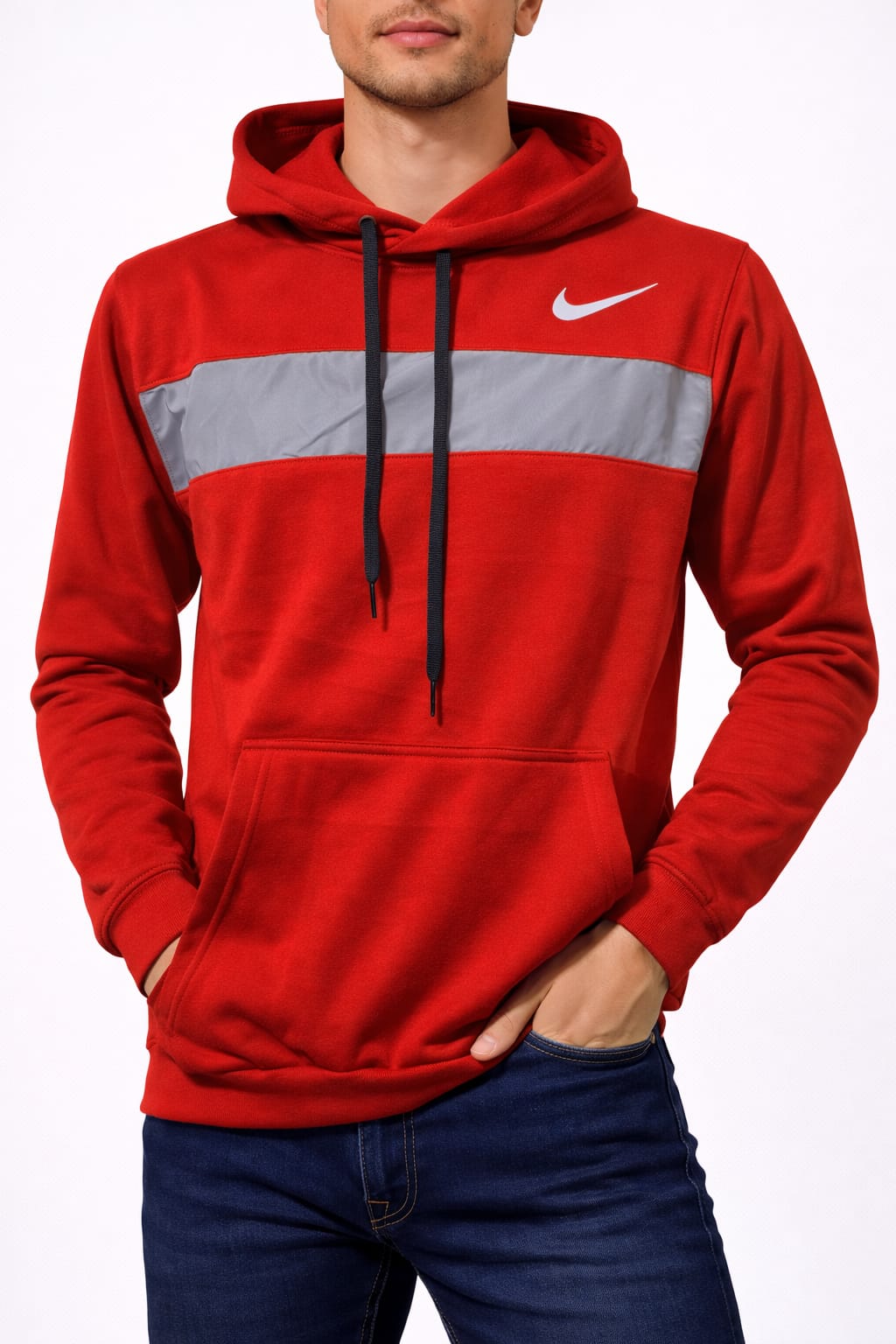 Sudadera Con Estampado Reflejante