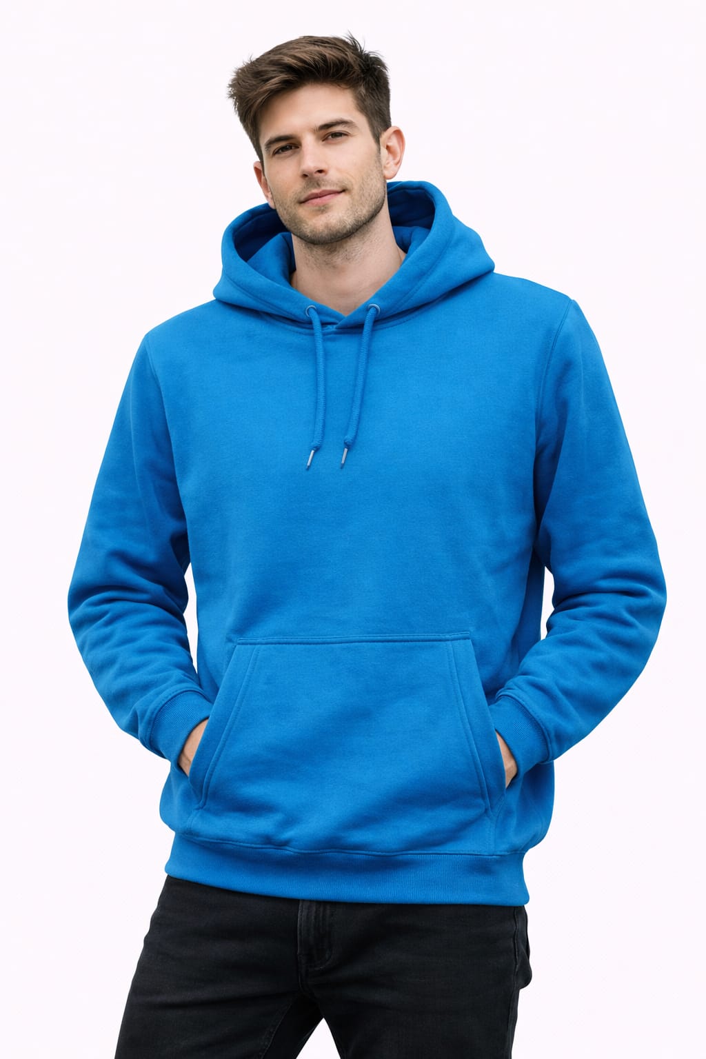Sudadera Sencilla color Liso Azul