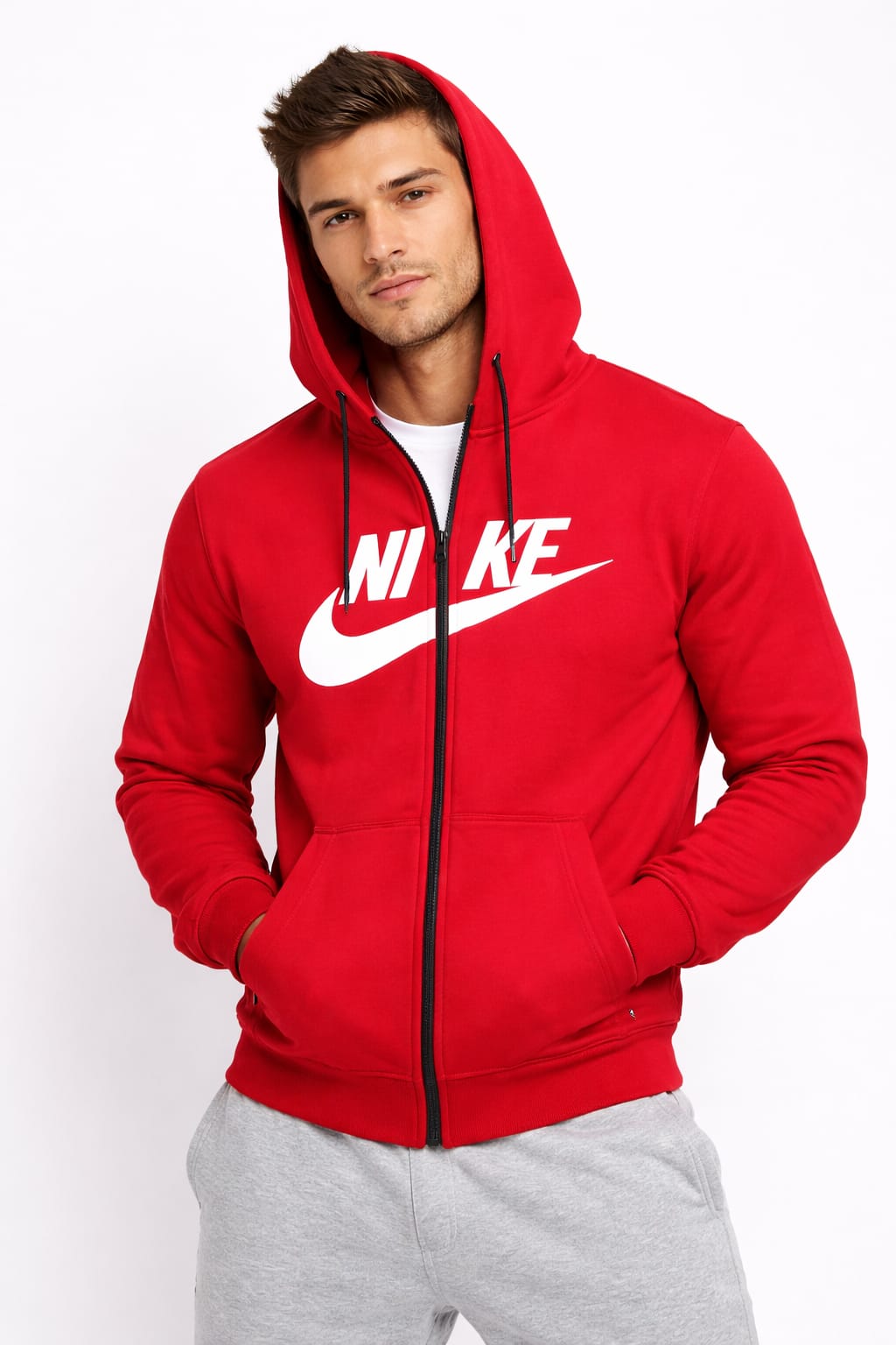 Sudadera Aborregada Con Cierre