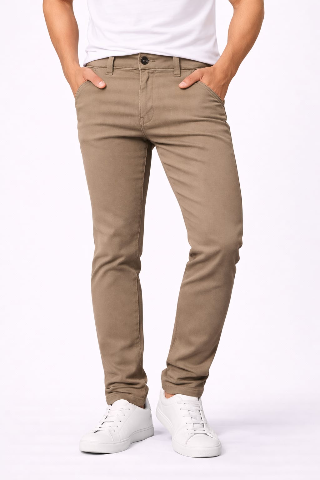 Pantalón de Gabardina entubado