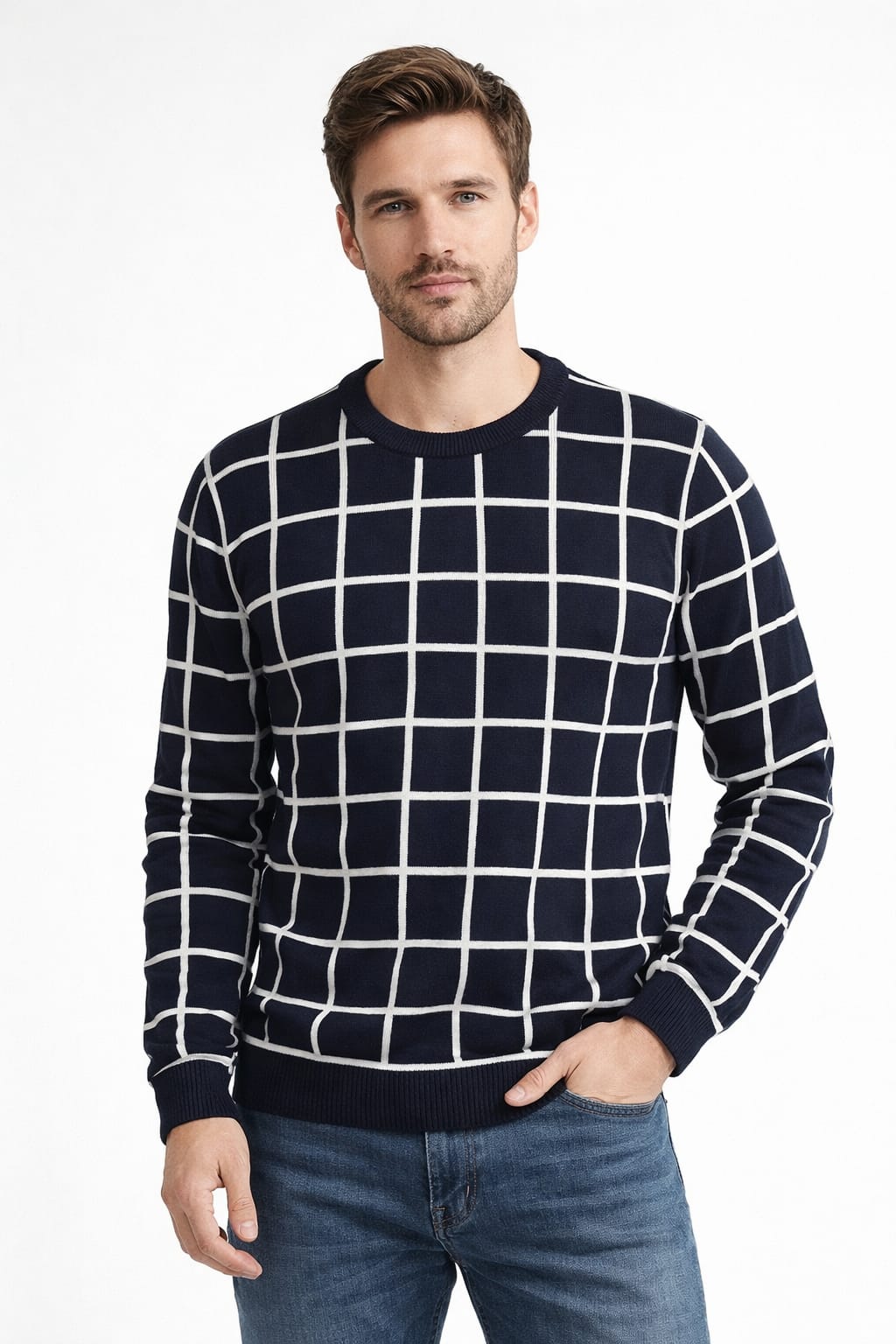 Suéter Cuello Redondo