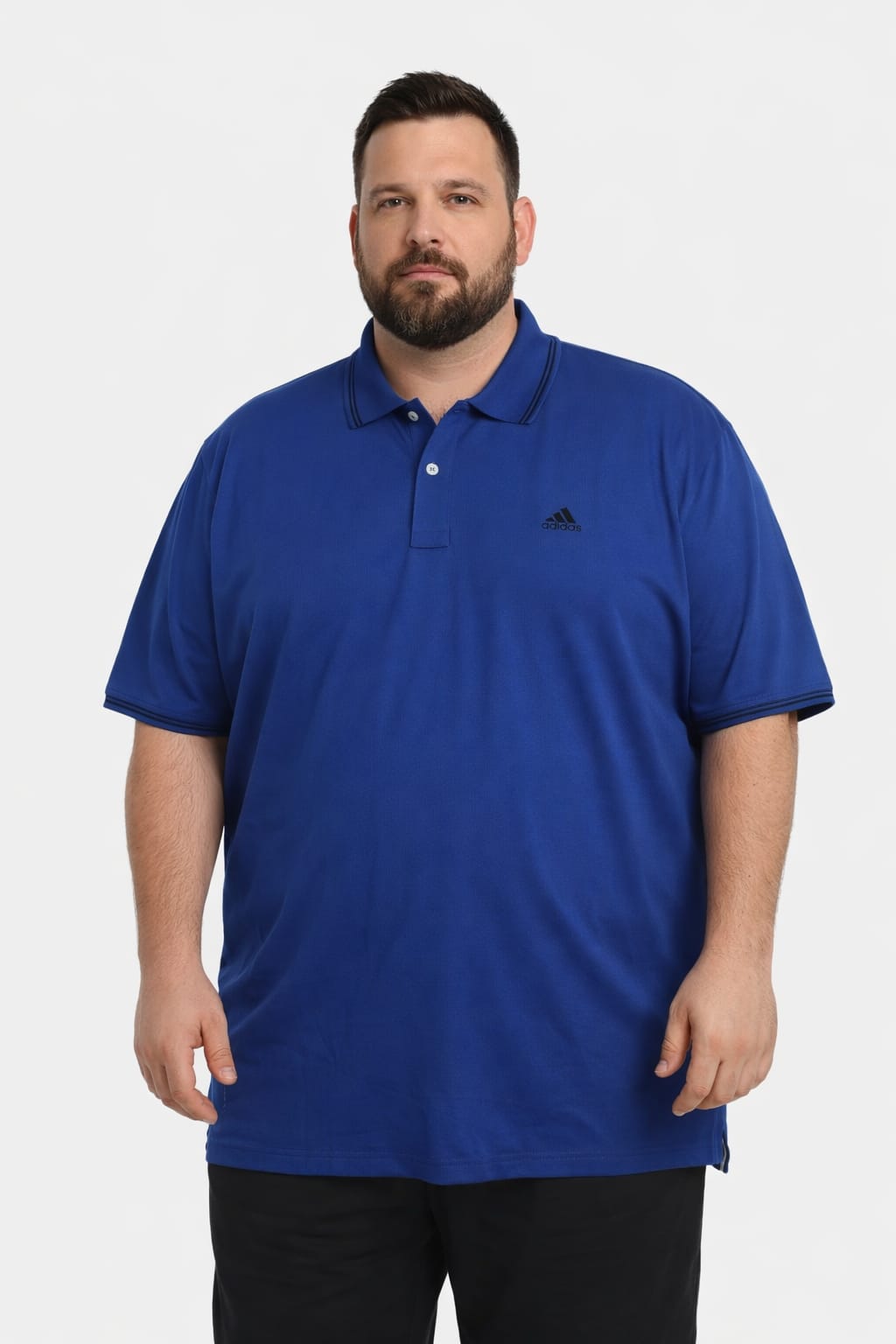 Playera Tipo Polo Color Azul 3XL