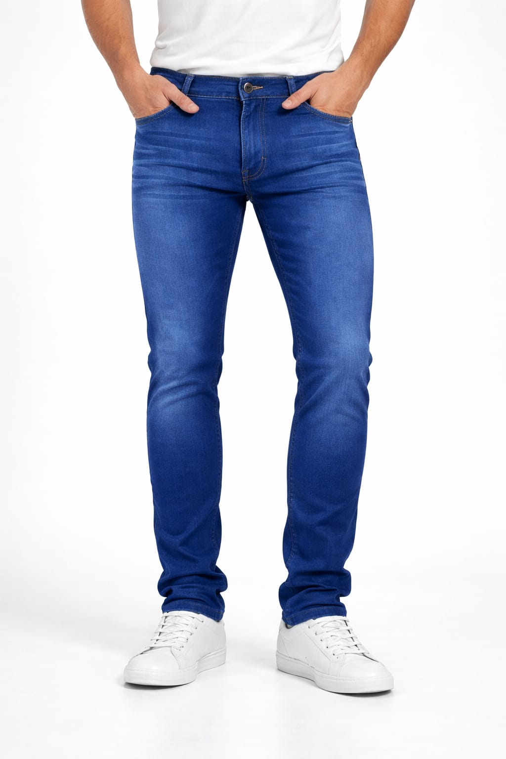 Pantalón De Mezclilla Entubado