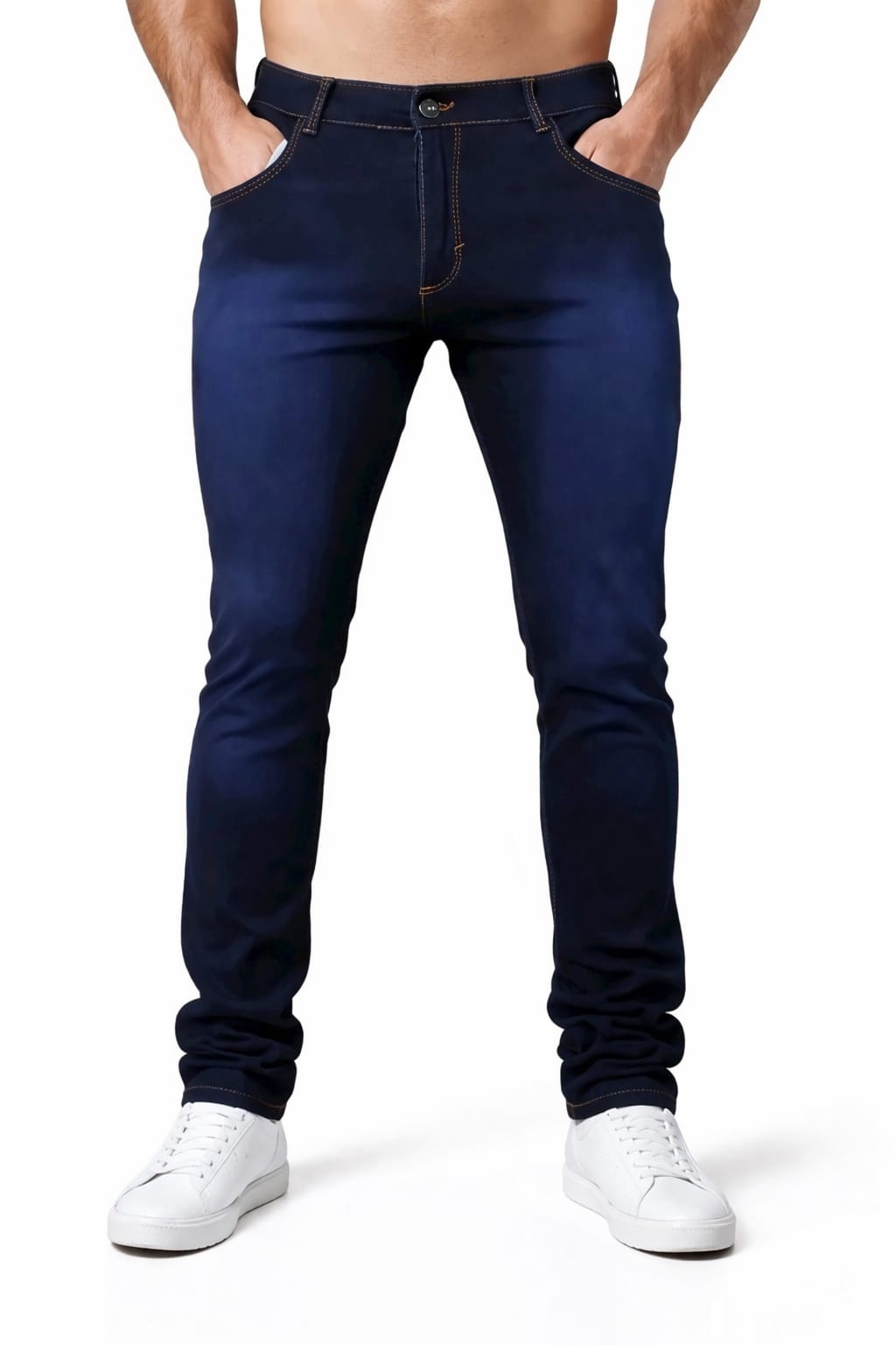 Pantalón De Mezclilla Entubado