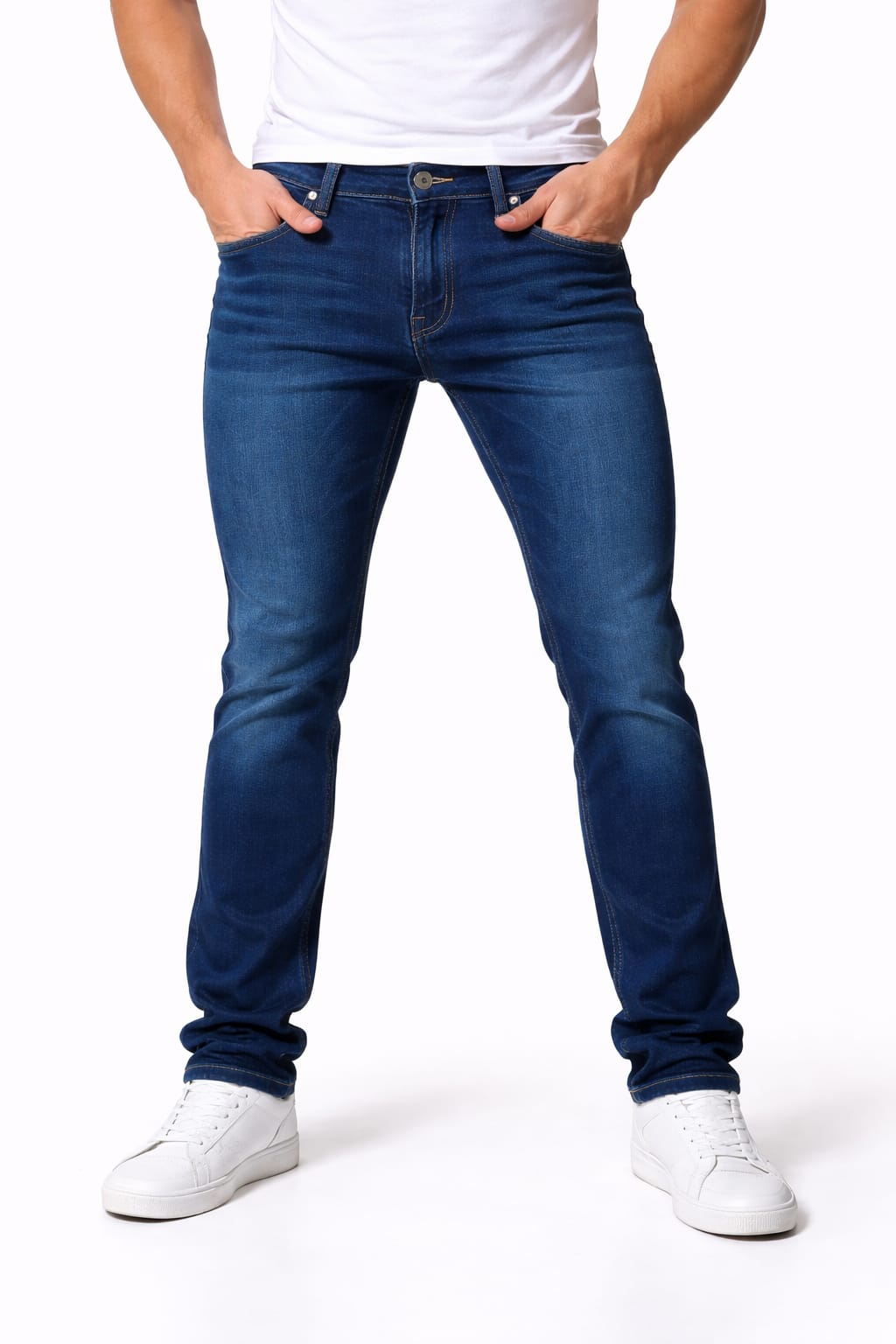 Pantalón De Mezclilla Entubado