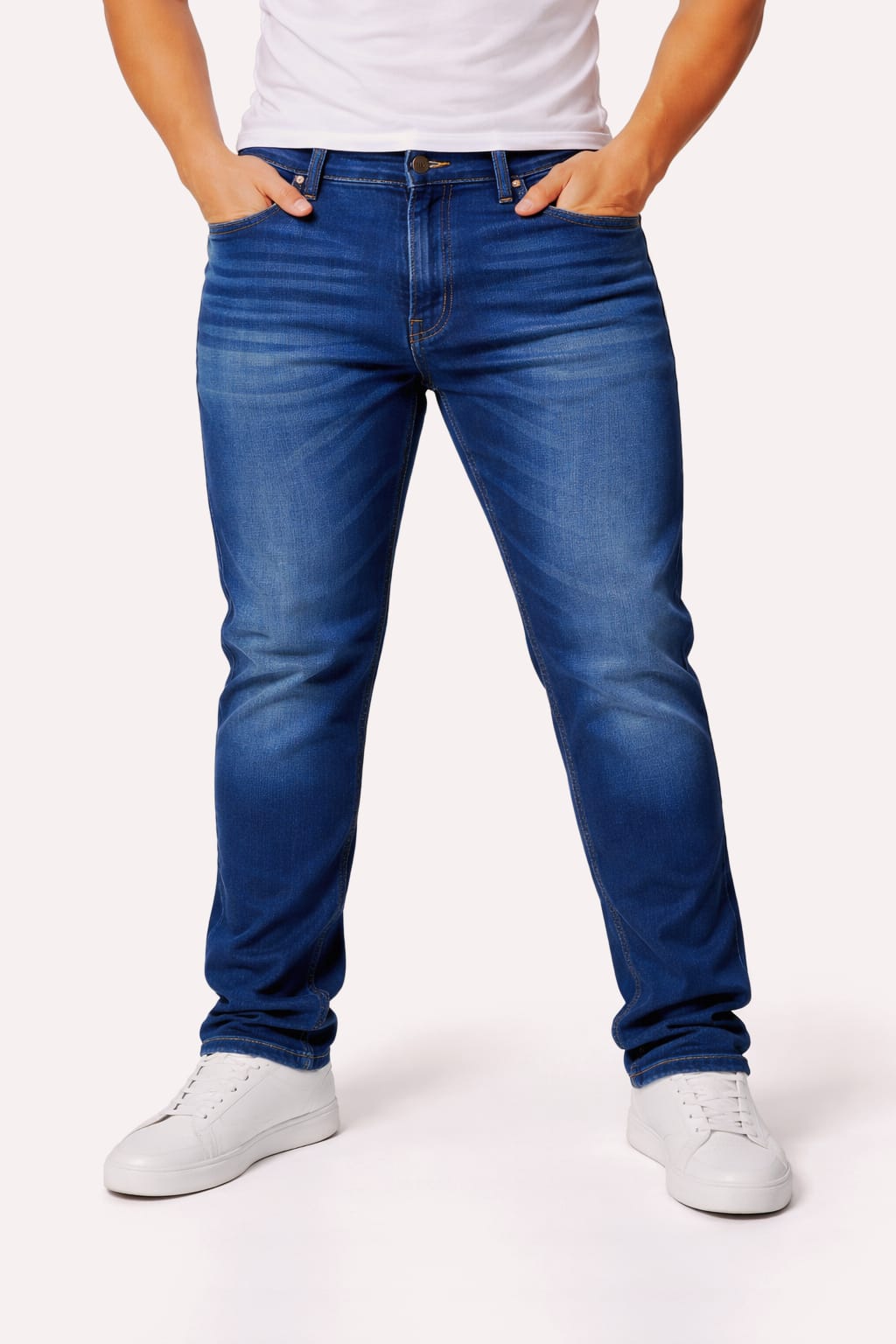 Pantalón De Mezclilla Entubado