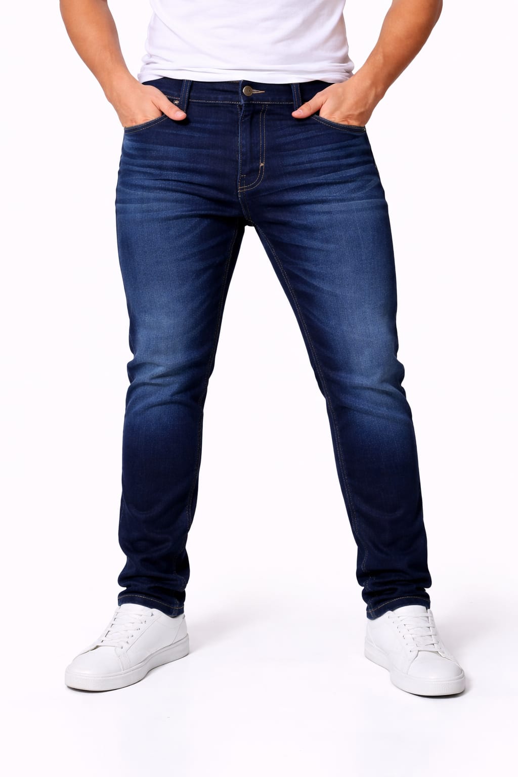 Pantalón De Mezclilla Entubado