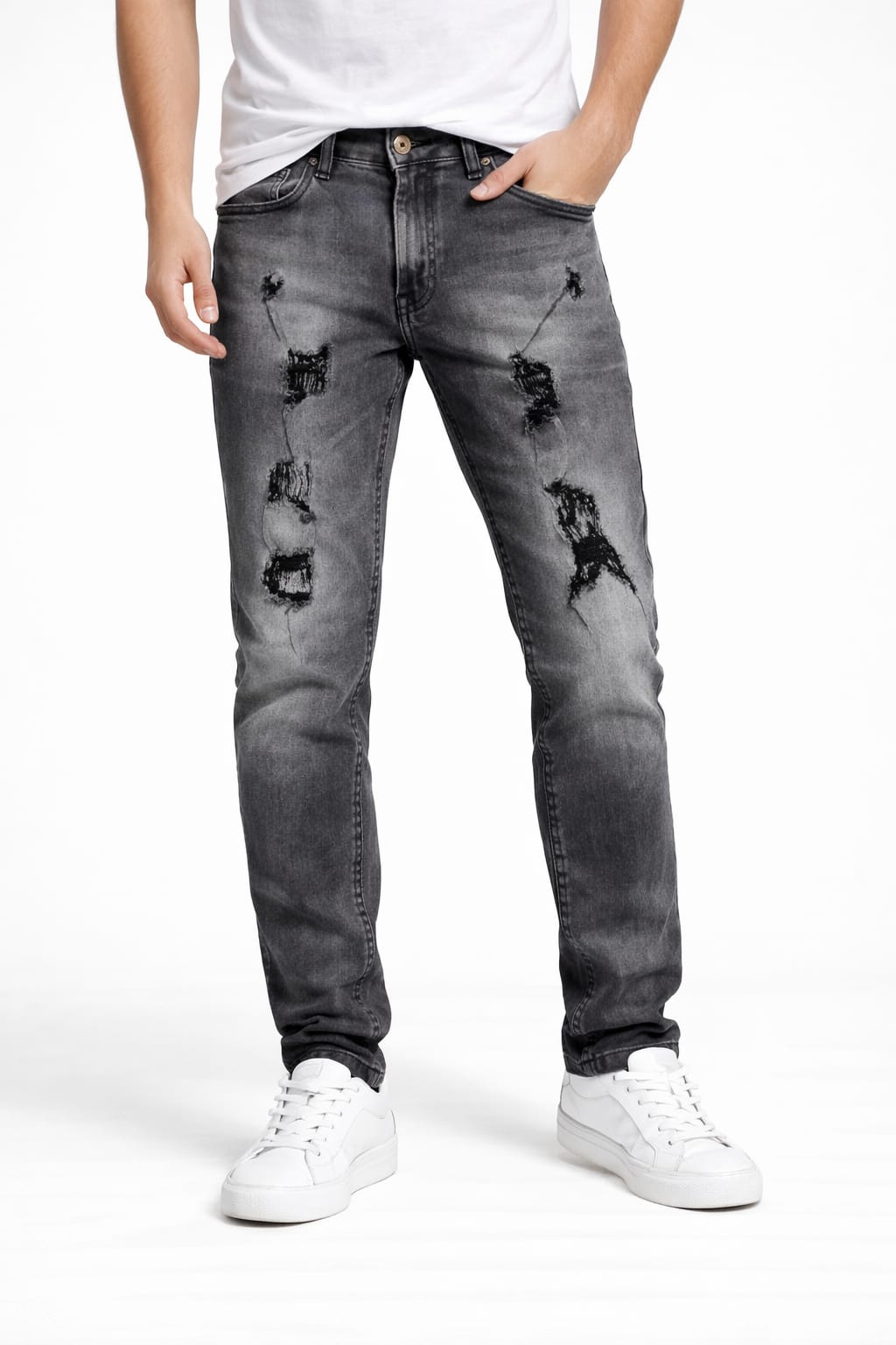 Pantalón De Mezclilla