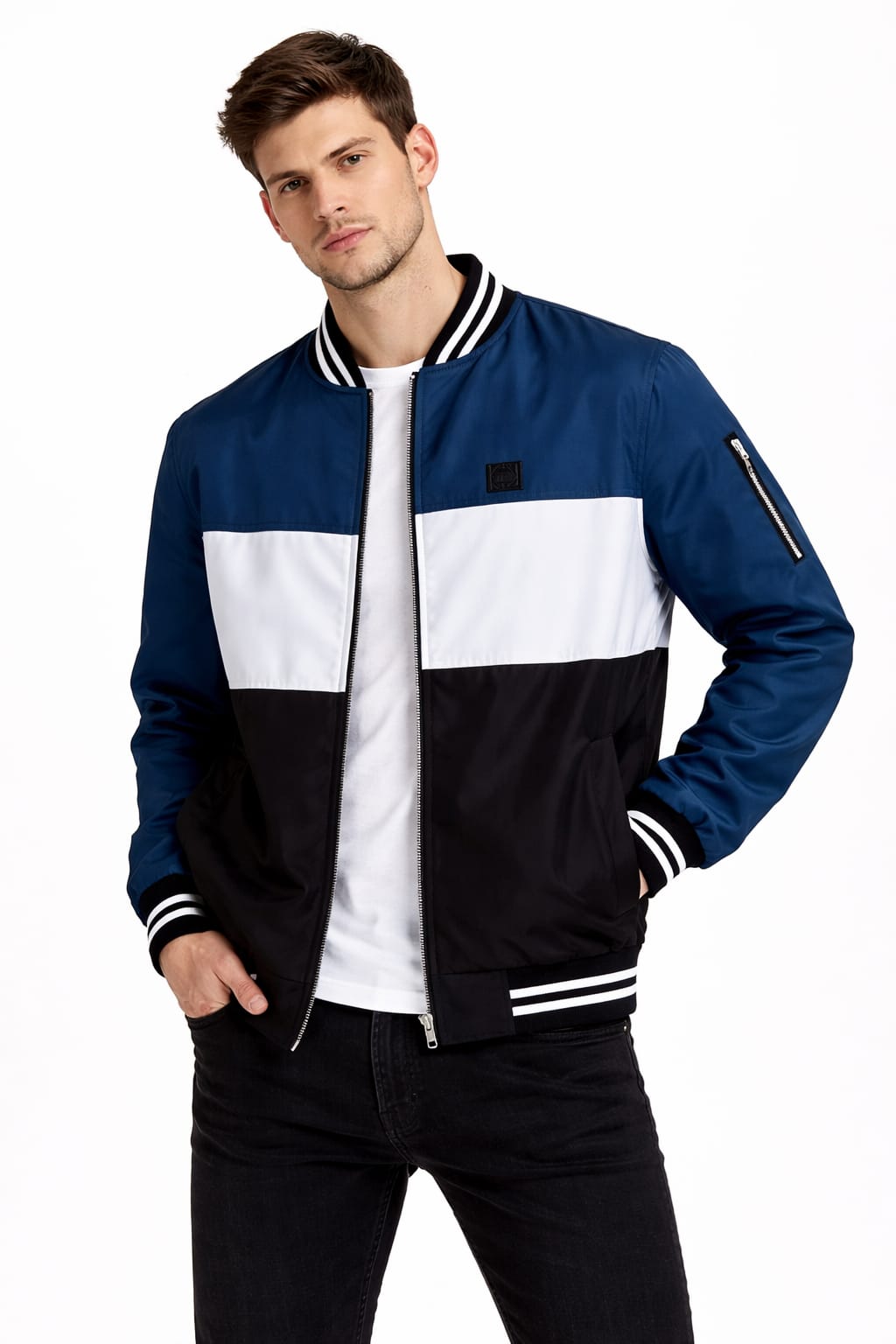 Chamarra de Gabardina