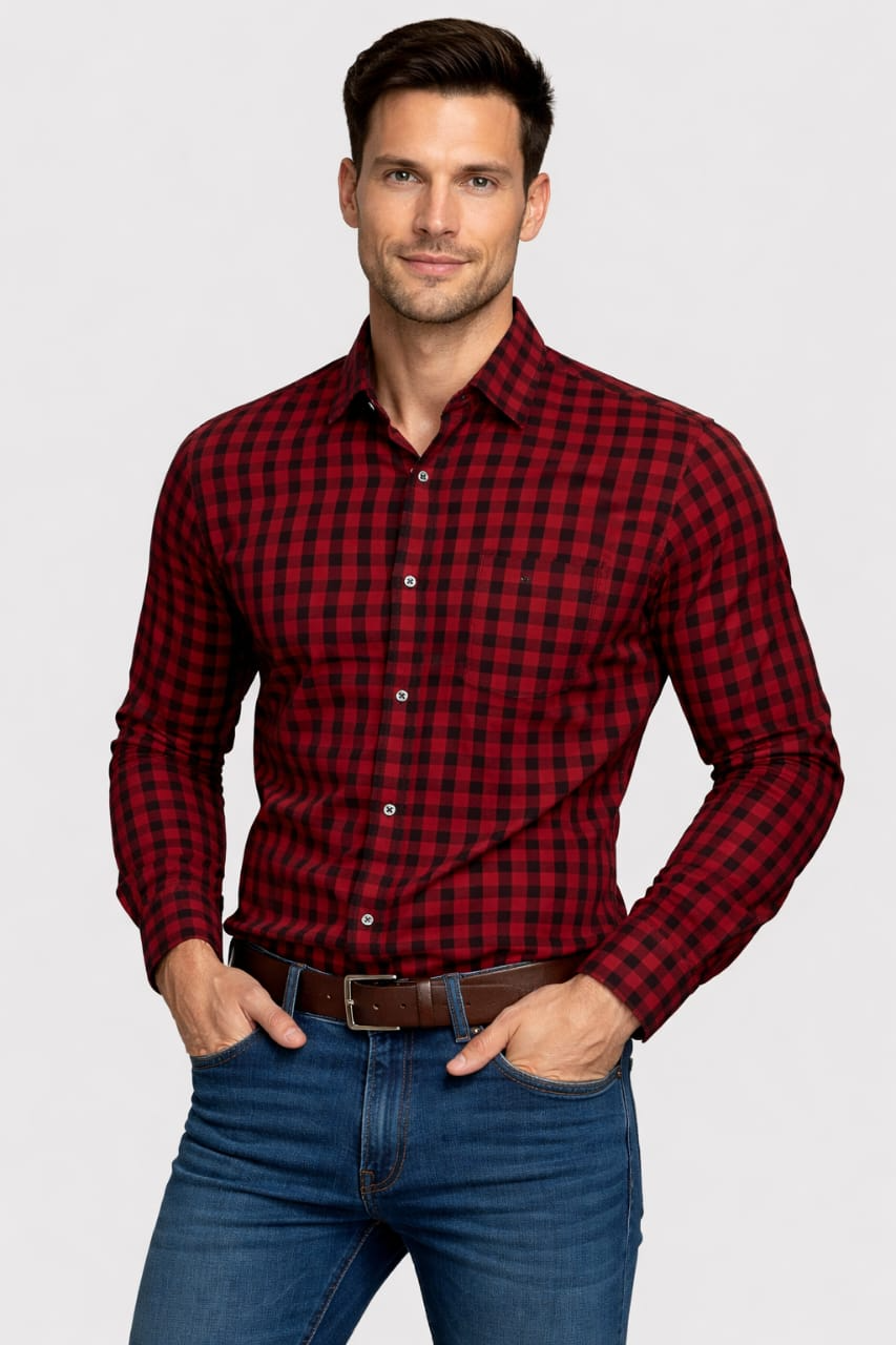 Camisa De Cuadros