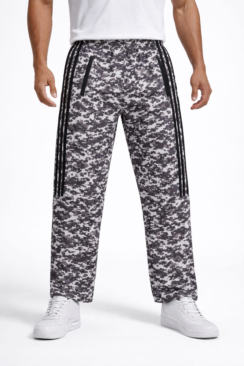 Pants Deportivo Camuflaje Blanco
