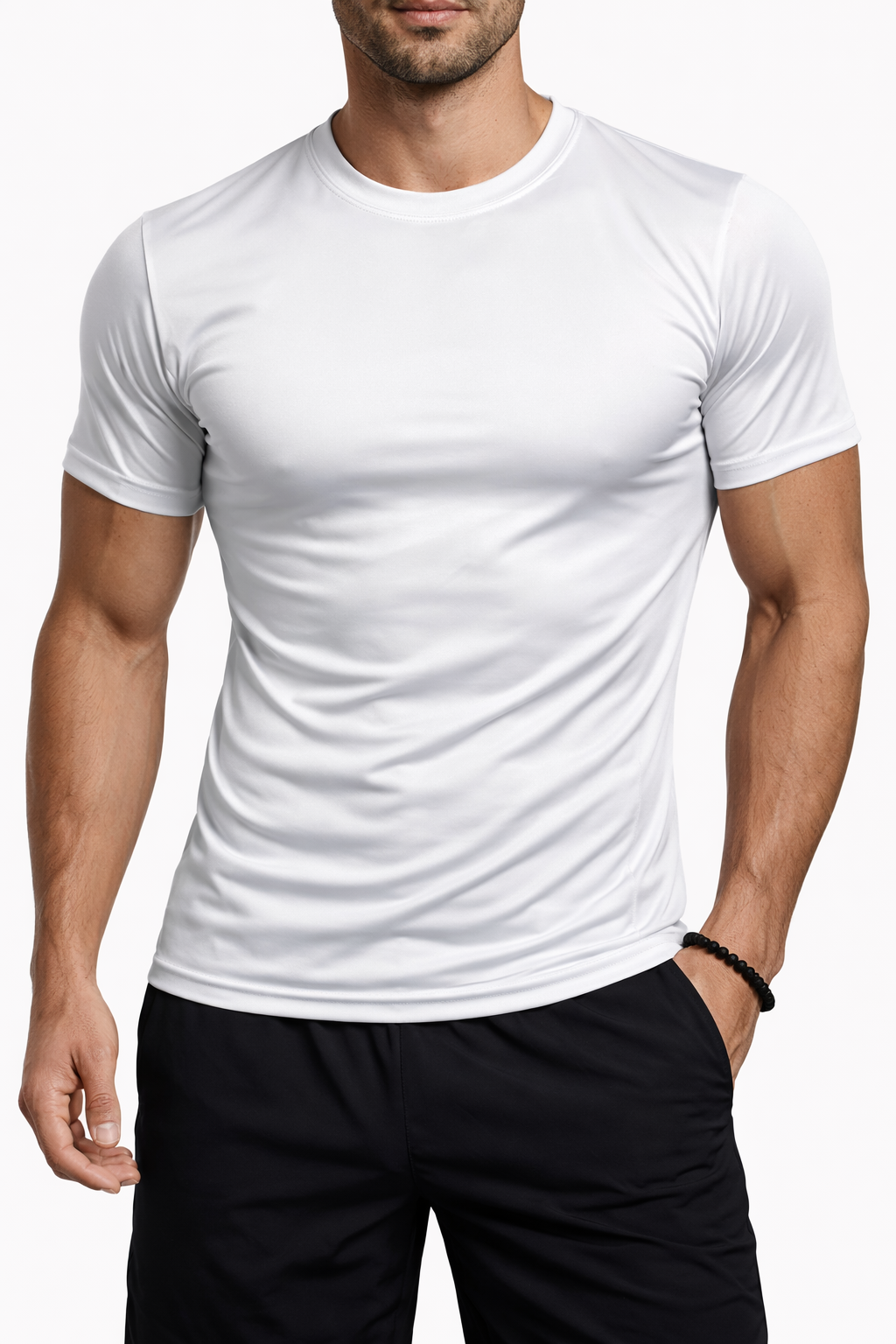 Playera de Licra Manga Corta