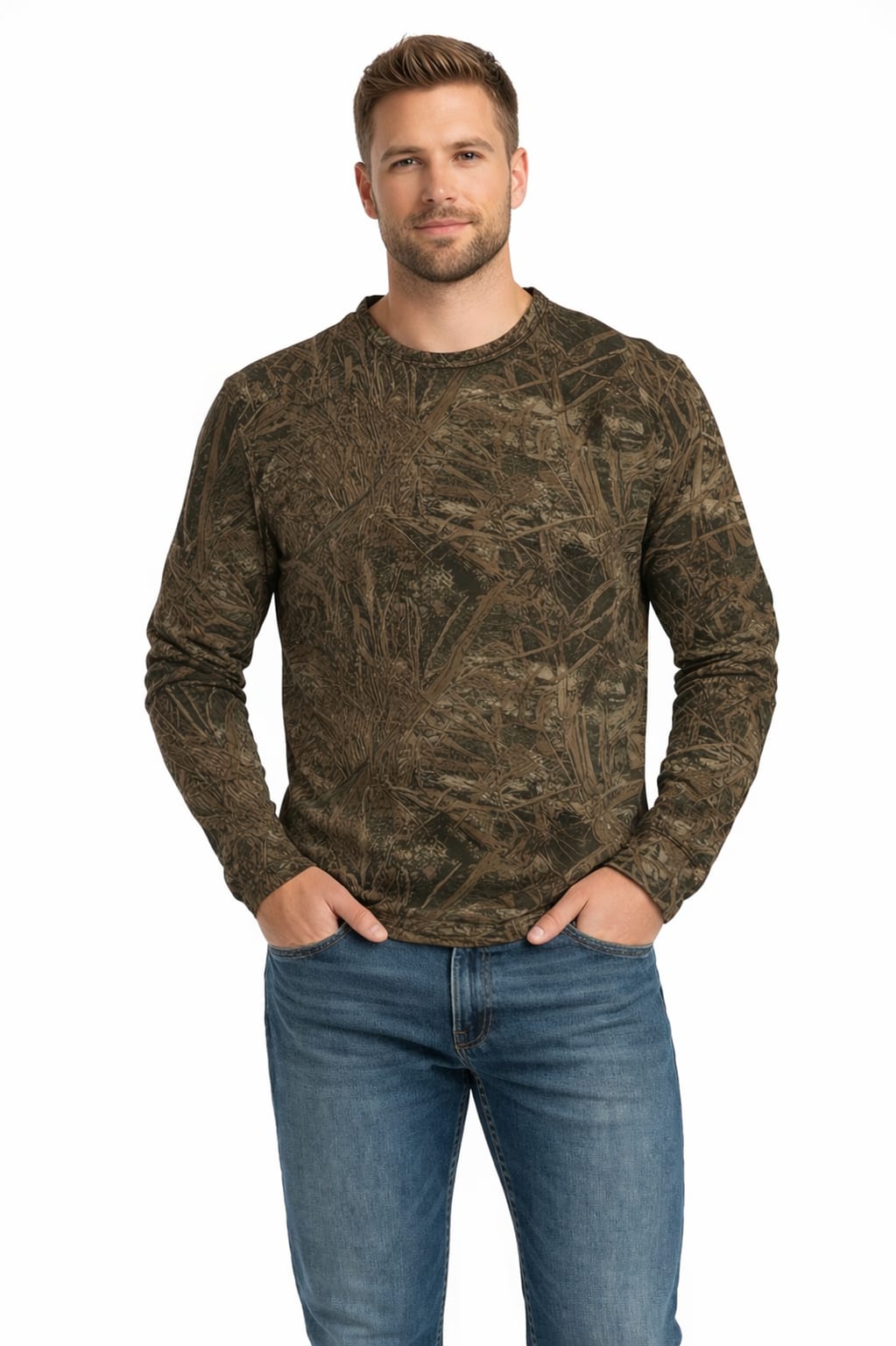 Playera Manga Larga Estilo Otoño