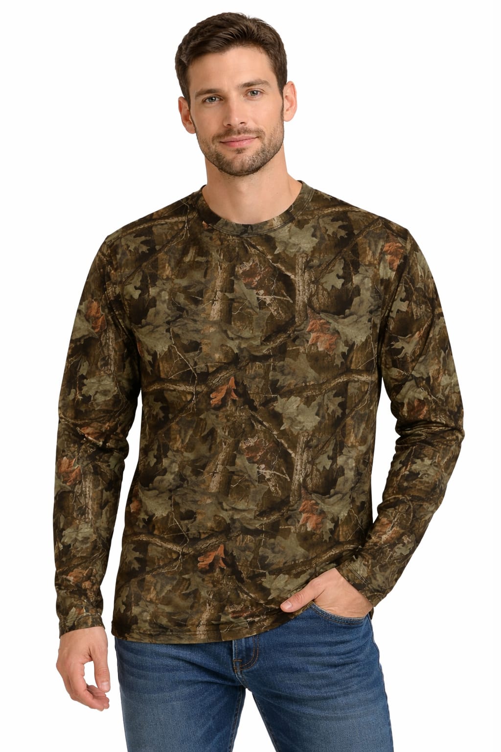 Playera Manga Larga Estilo otoño