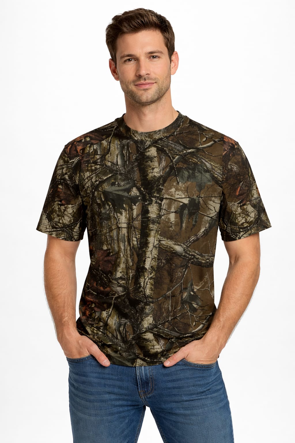 Playera Manga Corta Estilo Otoño