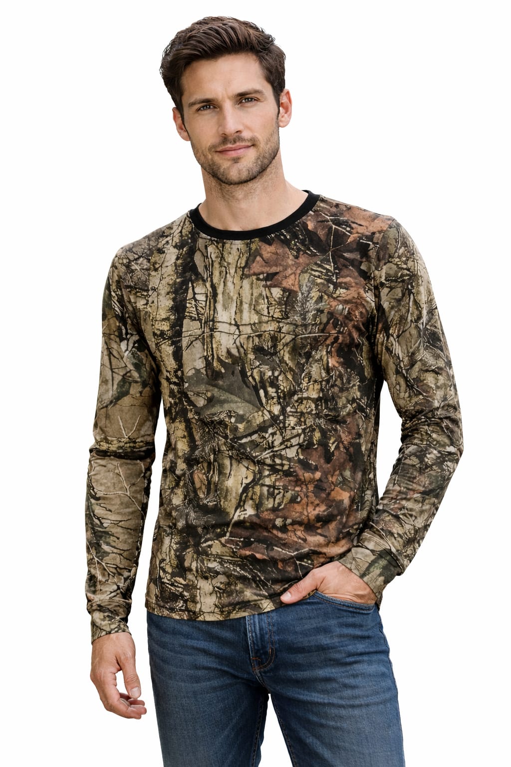 Playera Manga larga Estilo Otoño