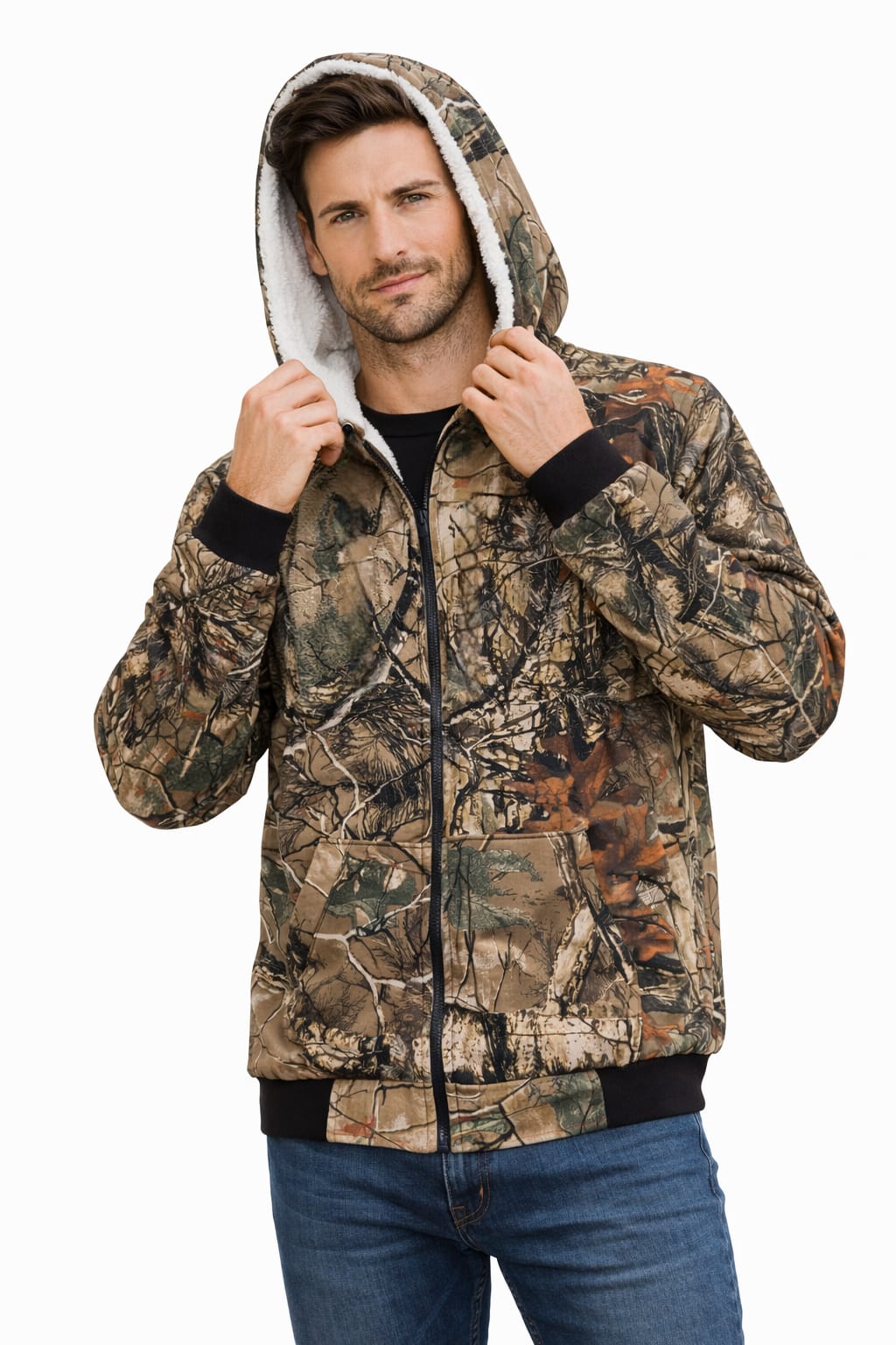 Sudadera Aborregada Estilo Otoño