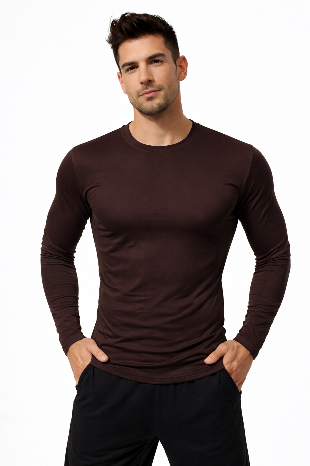 Playera de Licra Manga Larga