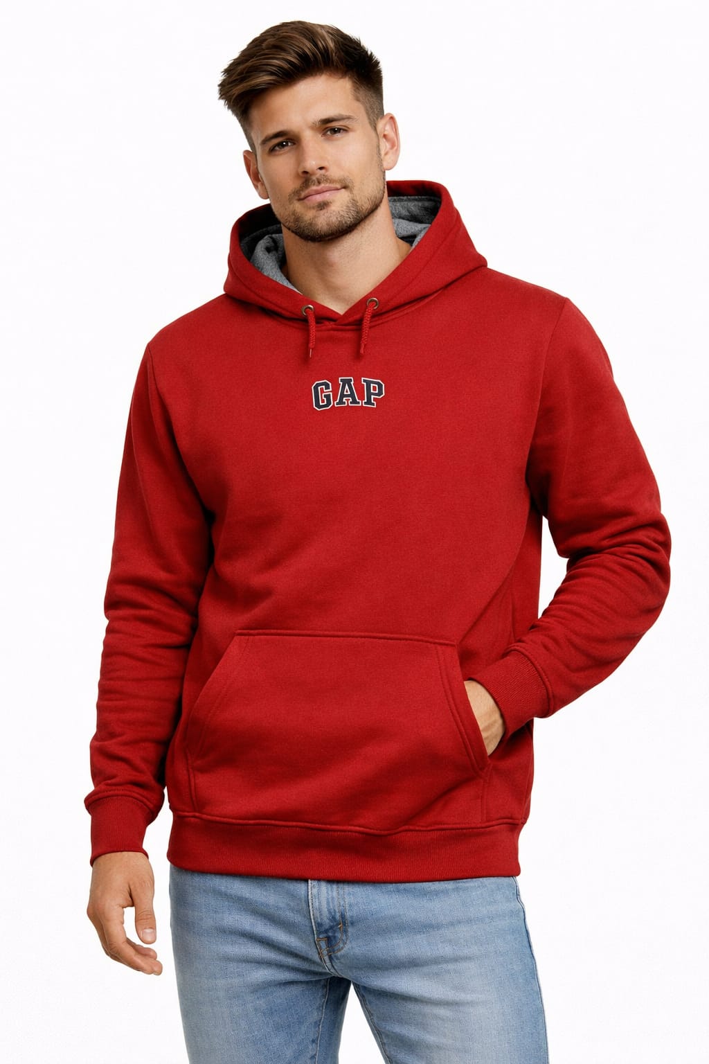 Sudadera Sencilla Color Rojo Talla 3XL