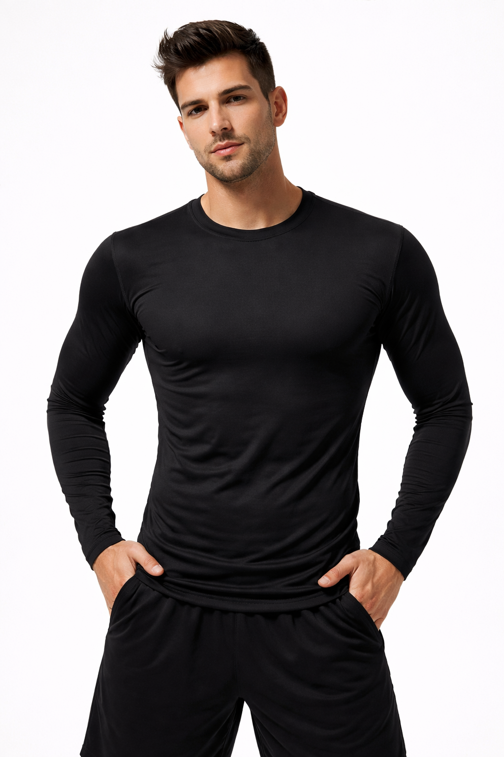 Playera de Licra Manga larga