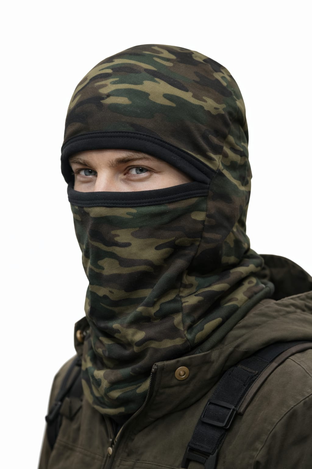 Pasamontañas Sencillo Estilo Camuflaje