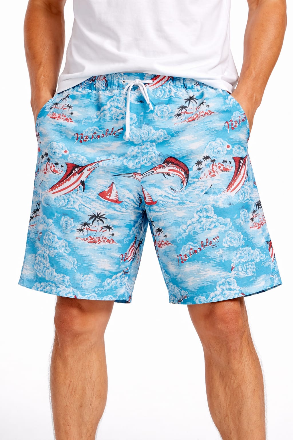 Short Playero con Estampado