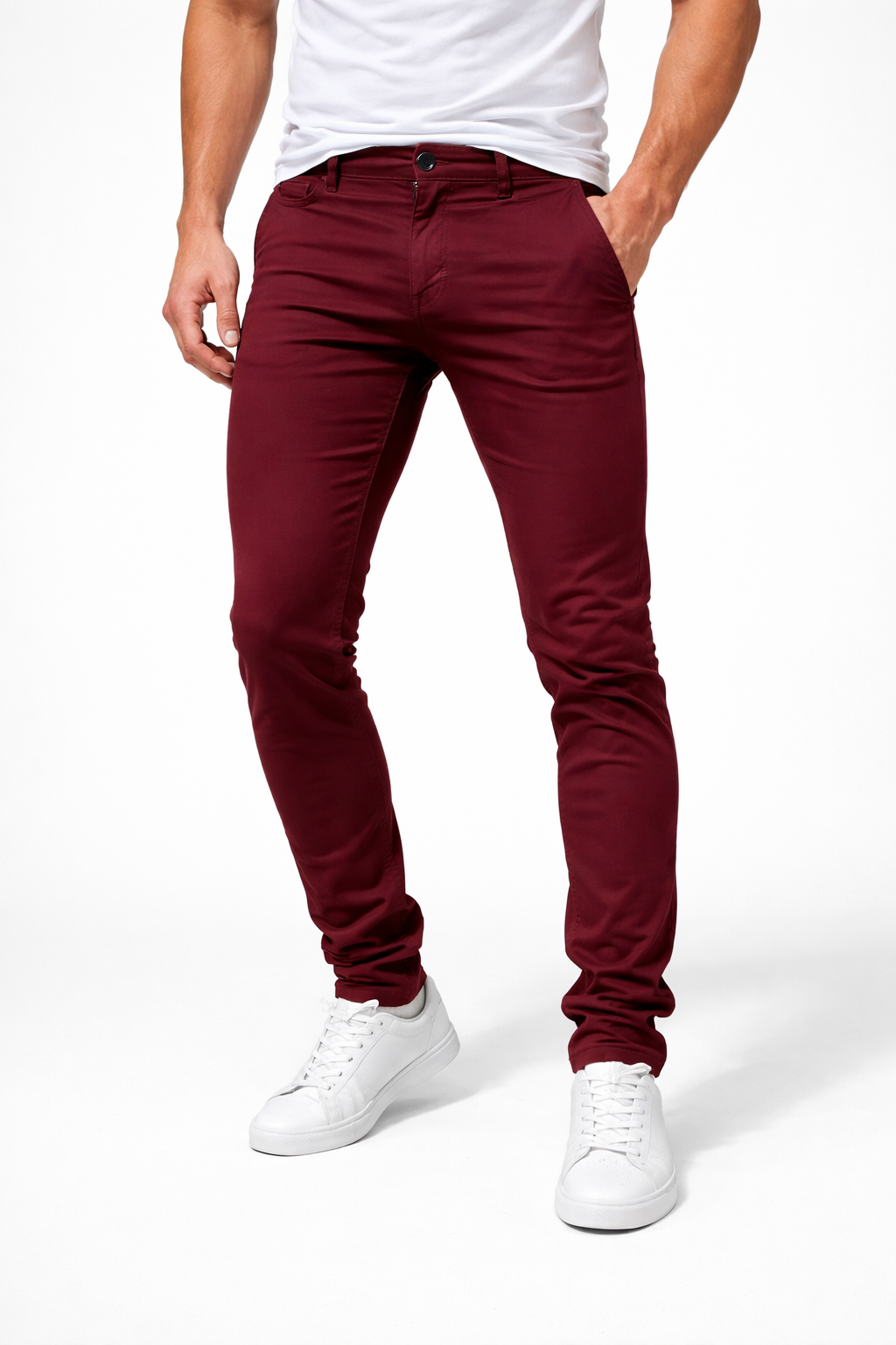 Pantalón De Gabardina