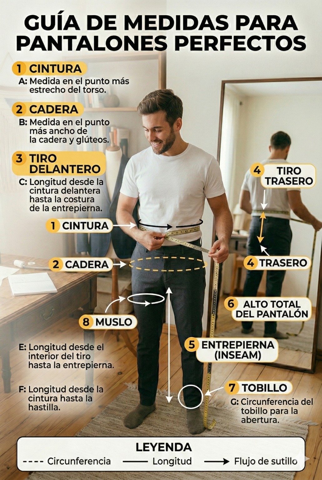 Medidas parte inferior